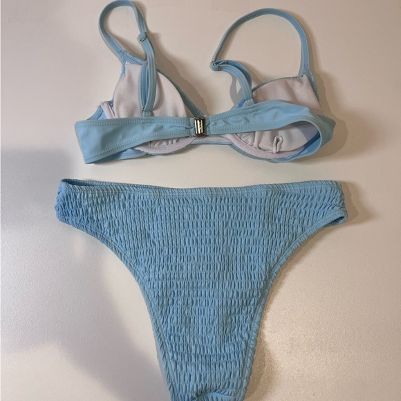🧁y2k blue bikini - vacation coconut girl hawaii tropical resort vacation preppy - Picture 7 of 10